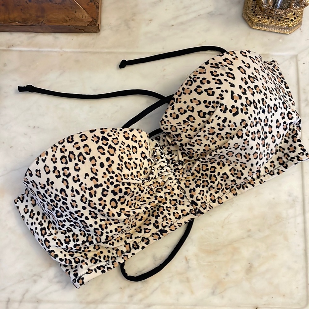 Victoria’s Secret Cheetah print bikini top